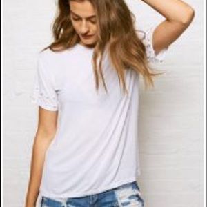 Plain White Tee With Personality